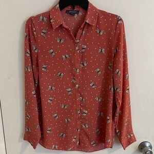 Primark Butterfly Print Blouse